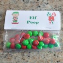 christmas treat bag ideas, elf poop - Christmas Treats for Kids