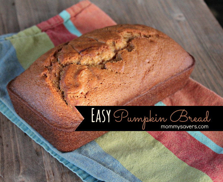 easy pumpkin bread recipe