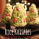 rice krispies treats christmas trees - Christmas Treats for Kids