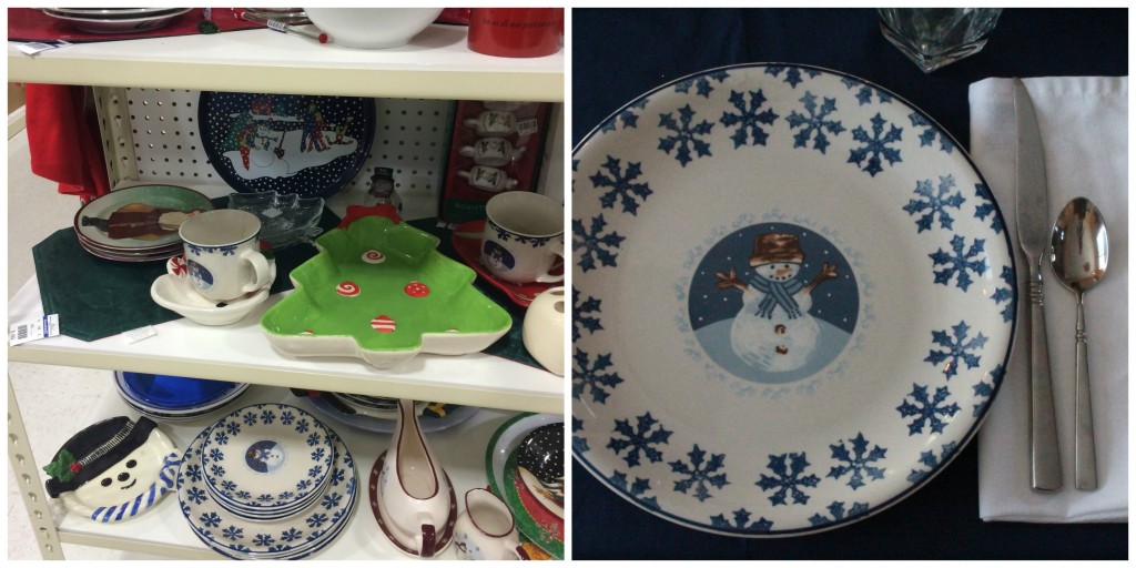 Goodwill tablescapes - plates