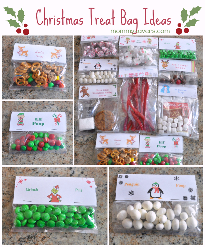 Christmas Treat Bag Ideas - Ten Creative Examples