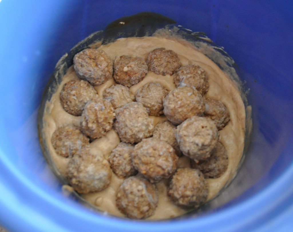 crock pot, swedish meatballs