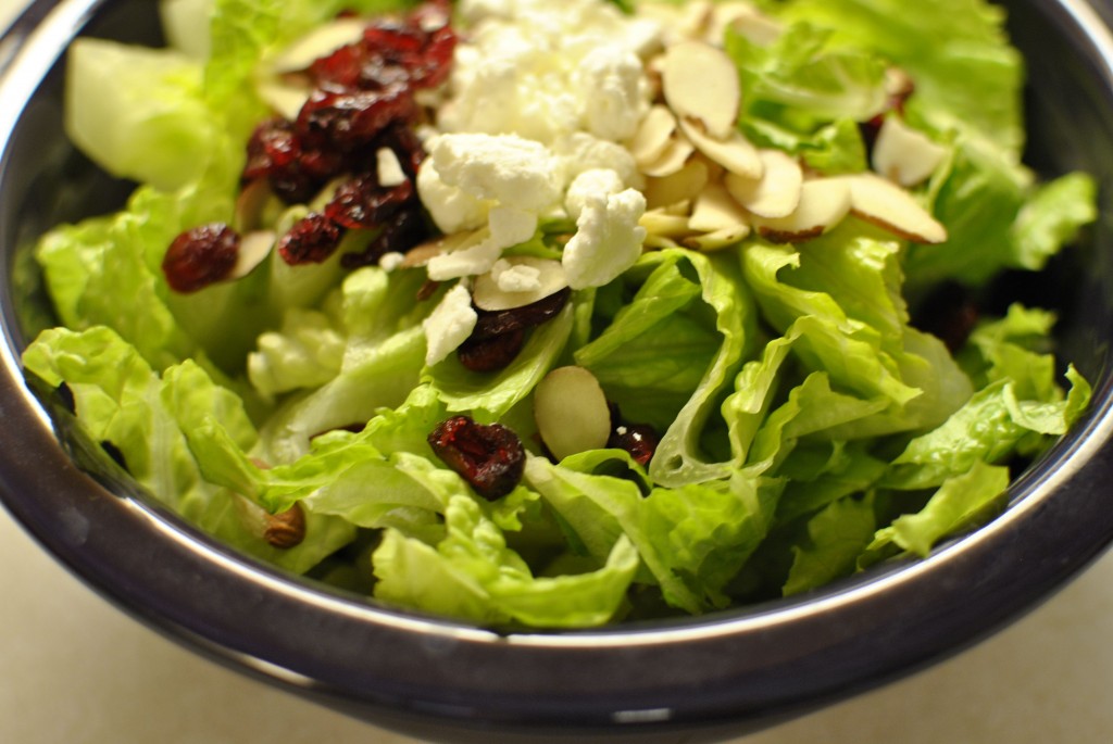 Easy Goat Cheese Salad