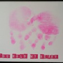 Valentine's Day Handprint Craft