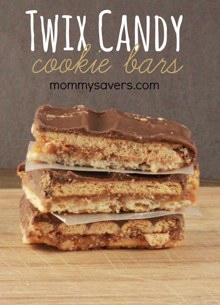 twix candy cookie bars - copycat recipe