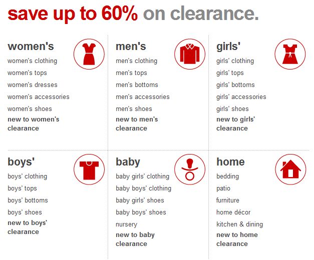 Target Online Clearance: Save Up to 60% + FREE Shipping on Everything ...