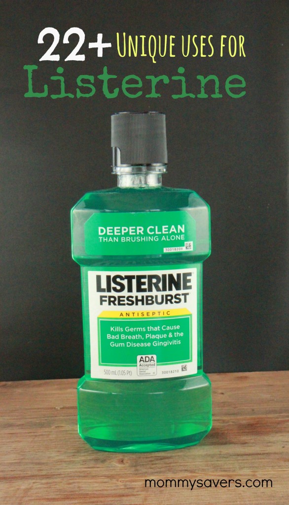 22 Unique Uses for Listerine Mouthwash