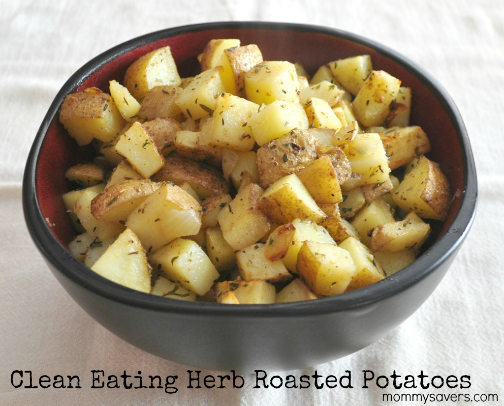 Clean Eating Herb Roasted Potatoes