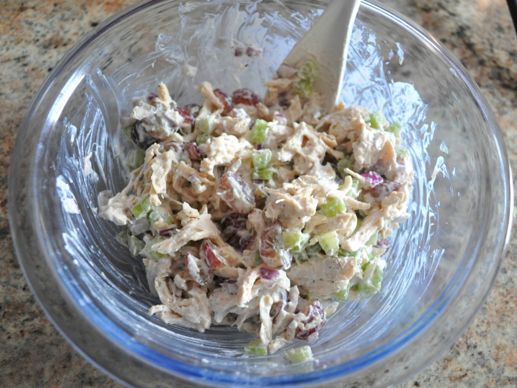 chicken salad pitas
