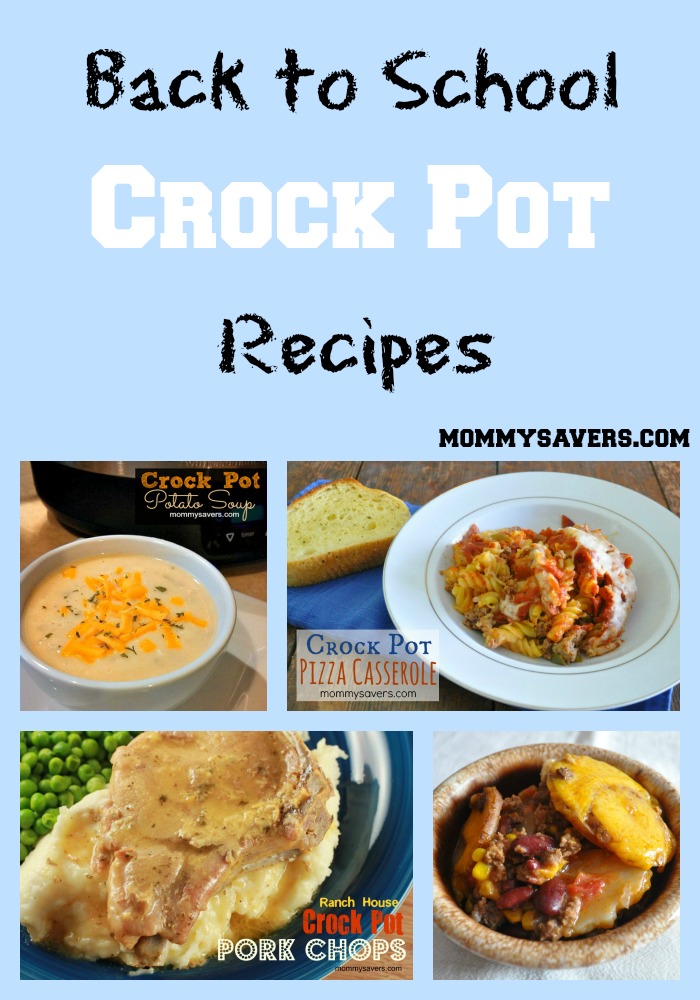 back to school crock pot recipes