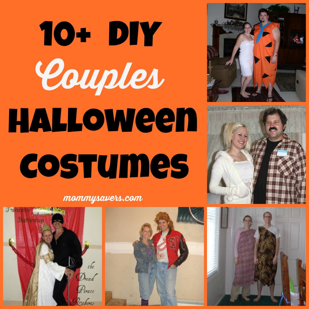 diy  couples  (10 Costumes halloween DIY costumes Couples Halloween Ideas) Mommysavers.com