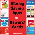 money saving apps and reward cards