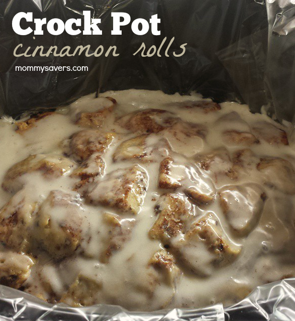 Crock Pot Cinnamon Rolls