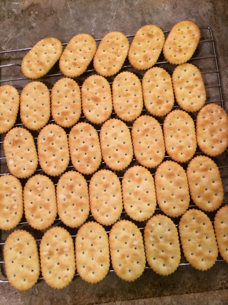 Bacon Crackers with Chipotle Town House Crackers