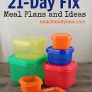 21 Day Fix Menu Plans