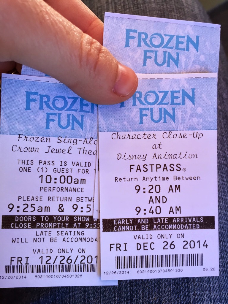 Disneyland Frozen Fun
