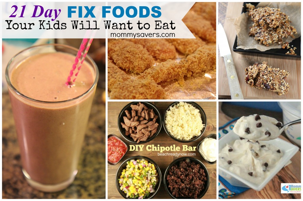 21 Day Fix Foods Your Kids Will Want to Eat