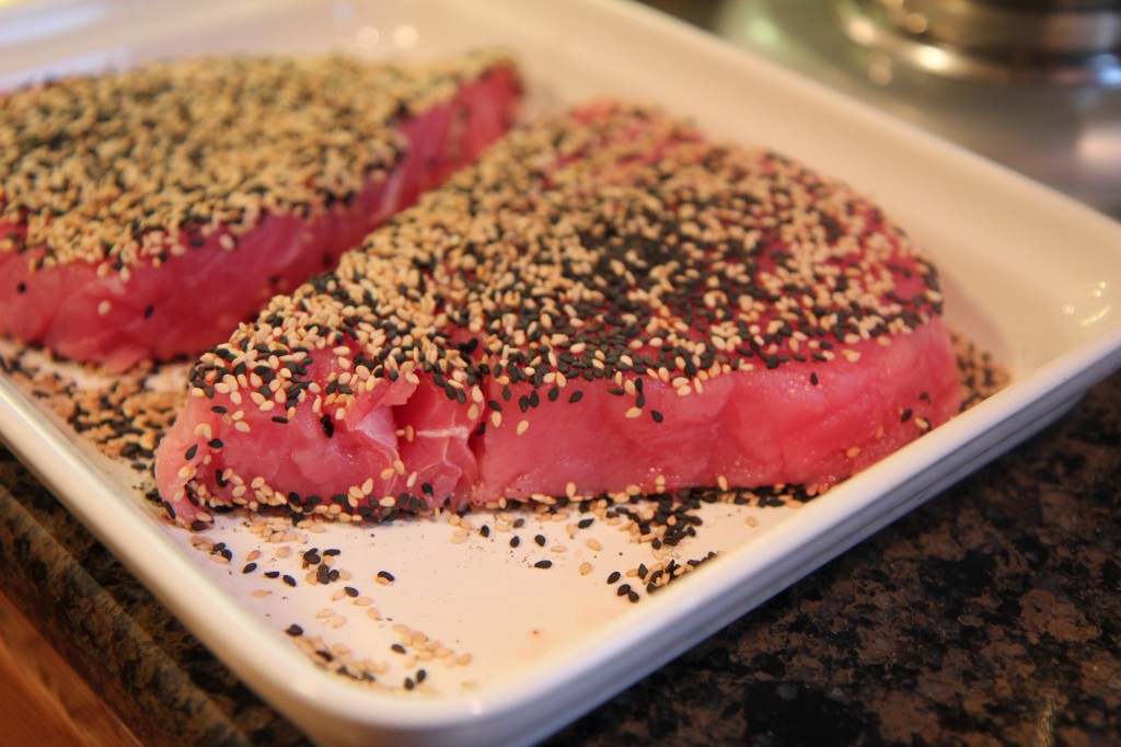 Seared Ahi Tuna Steak