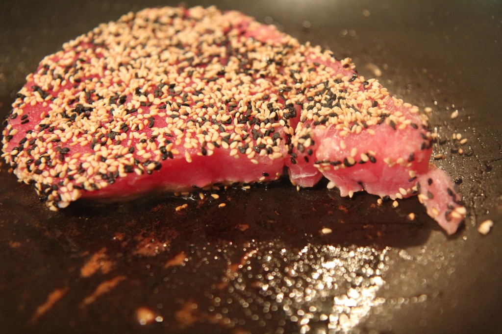 Seared Ahi Tuna Steak