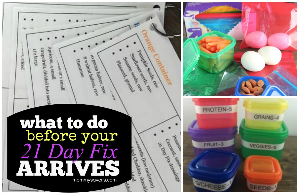 What to Do Before 21 Day Fix Arrives