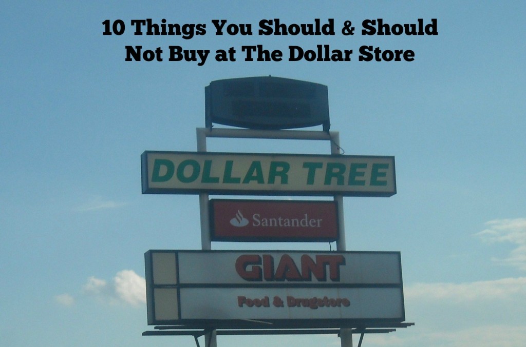 10 Things You Should Buy at The Dollar Store