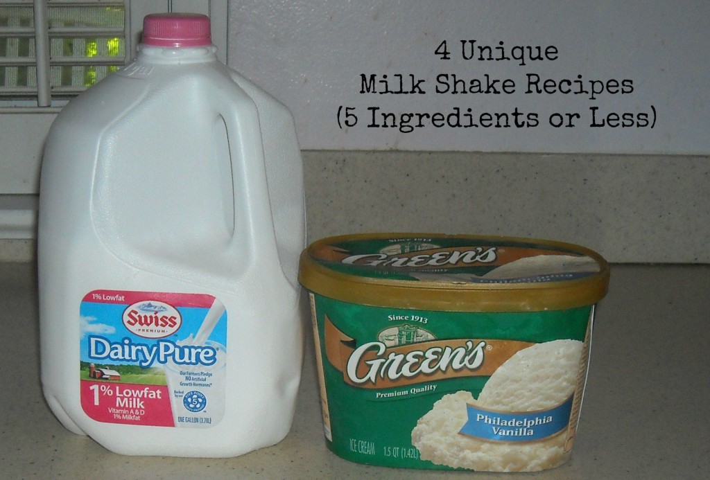 Unique Milk Shake Recipes