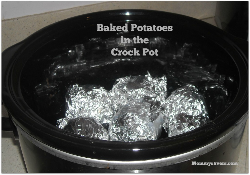 Baked Potatoes in the Crock Pot
