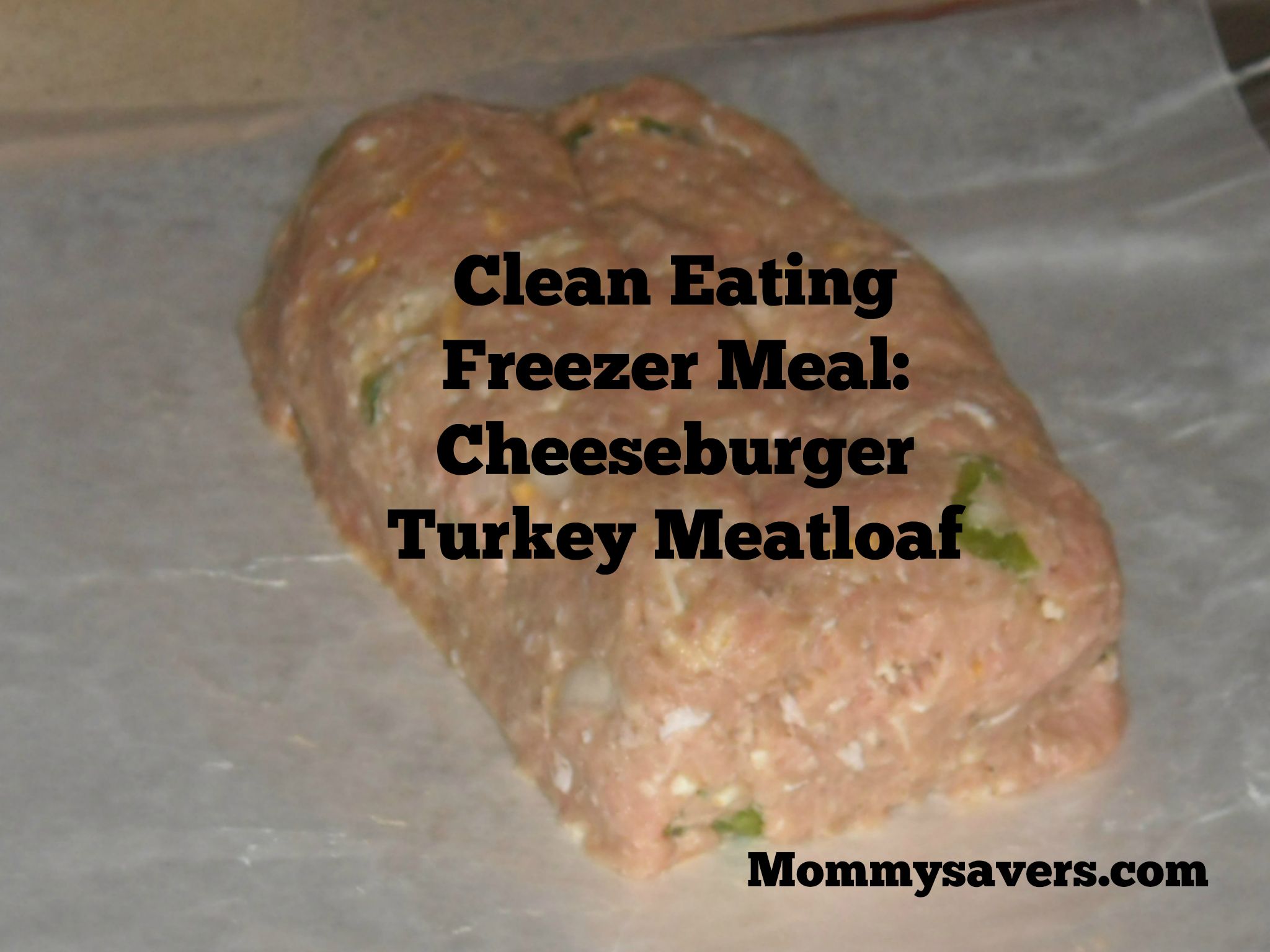 Clean Eating Cheeseburger Meatloaf