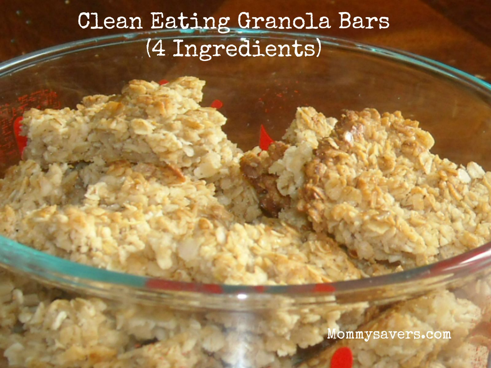 Clean Eating Granola Bars