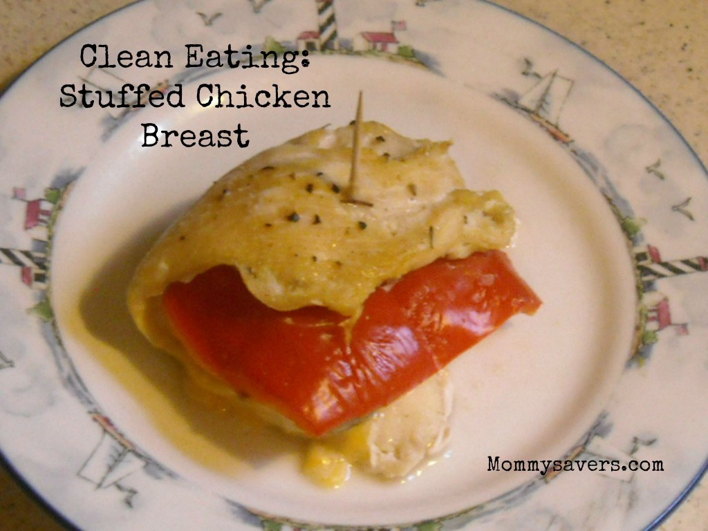 Clean Eating Stuffed Chicken Breast