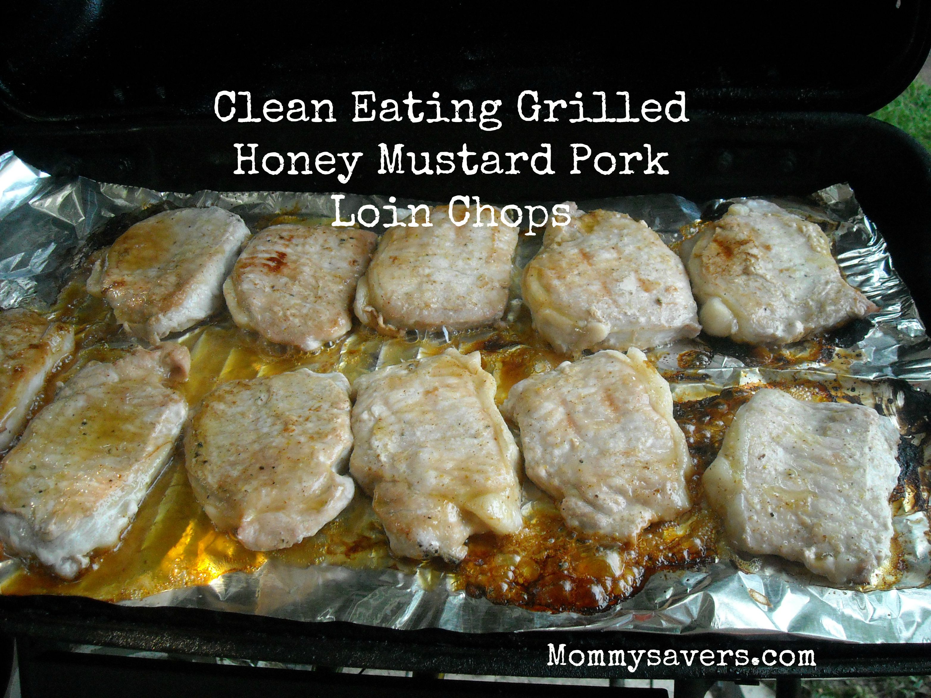 Clean Eating Pork Loin Chops