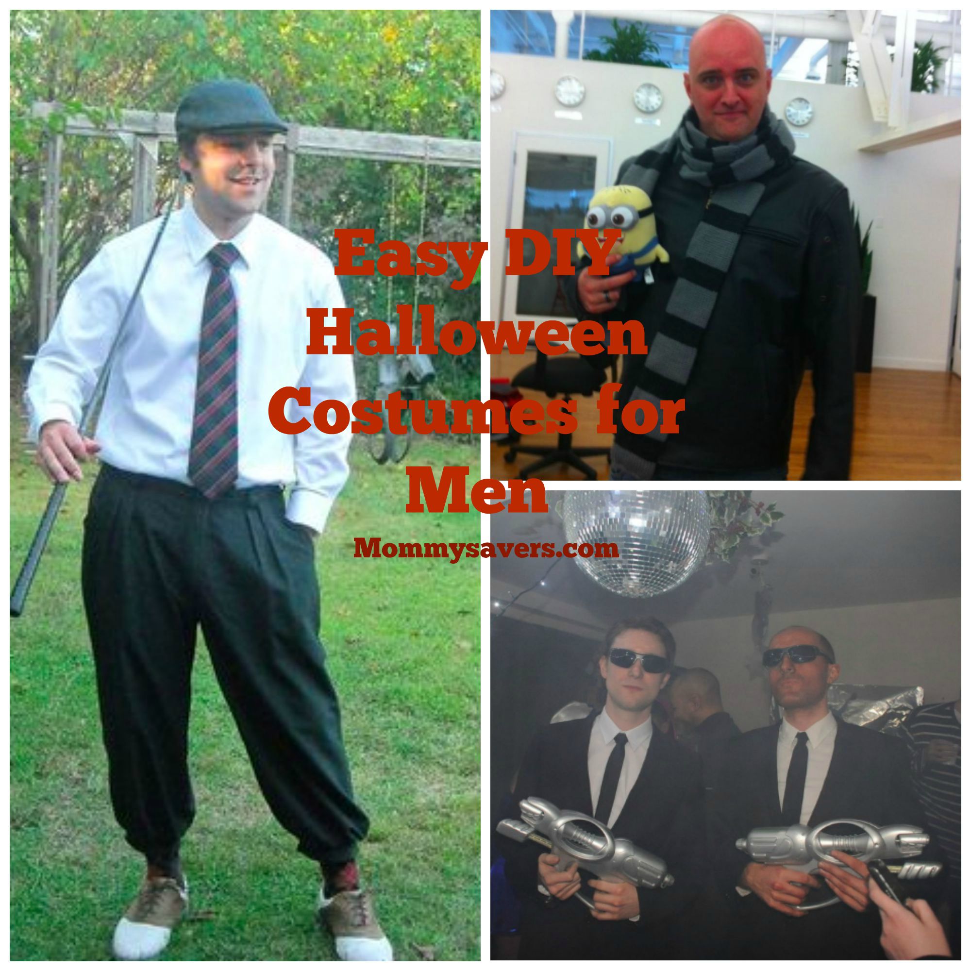 diy easy halloween costume ideas for men - mommysavers