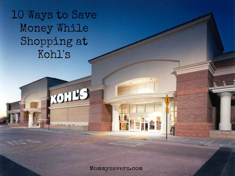 Kohl's Shopping Tips