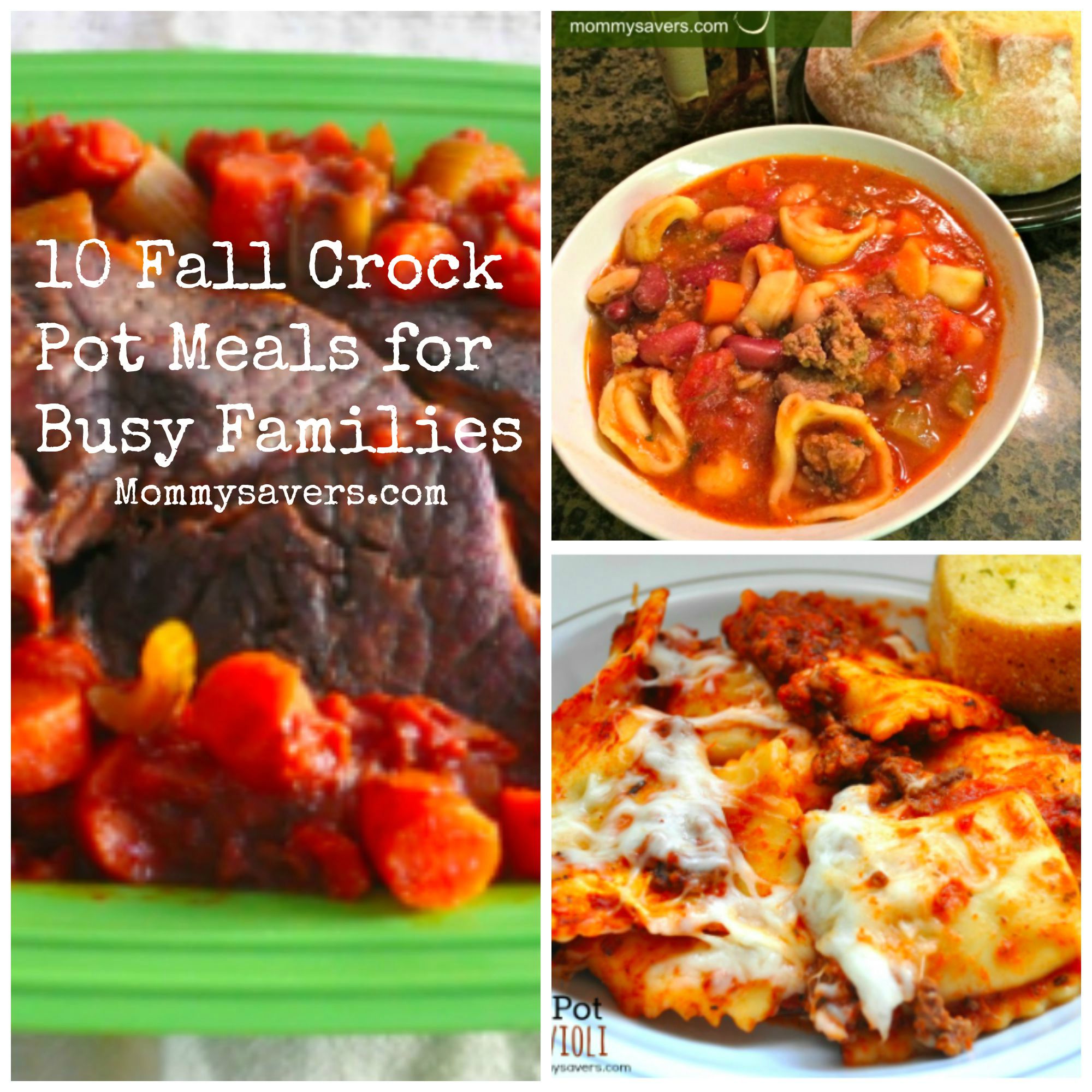 10 Fall Crock Pot Recipes